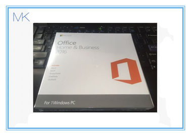MS Microsoft Windows Software Office Home and Business 2016 Keycard for Windows PC