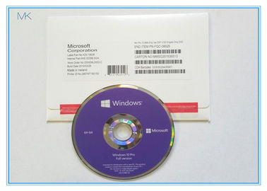 Italienische/französische/Englisch-Microsoft Windows 10 Pro-Bit-volle Version Soems 64 verwendbar