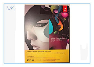 Grafikdesign-Software CS6 Adobe Standard-MAC volles Studenten-Ausgaben-Creative Suite-Englisch
