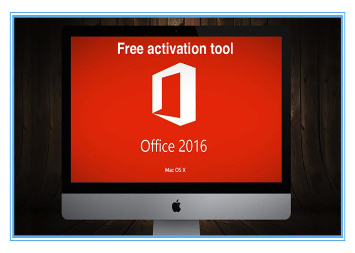 Microsoft Office-Produkt-volle Schlüsselversion 2016 für 1 Mac-Schlüsselkarten-neuen Siegeleinzelhandel