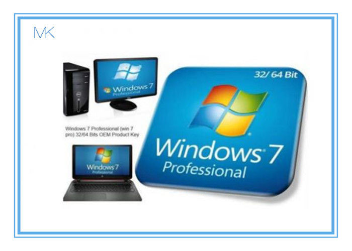 Windows 7-professionelle volle Kleinversion 32 u. Bit 64 mit echtem Schlüssel
