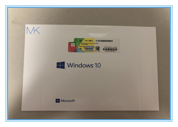 Kasten-italienischsprachige Windows 10 2GB RAM 10 Pro- Klein- Pro-64 Bit-Einzelhandel
