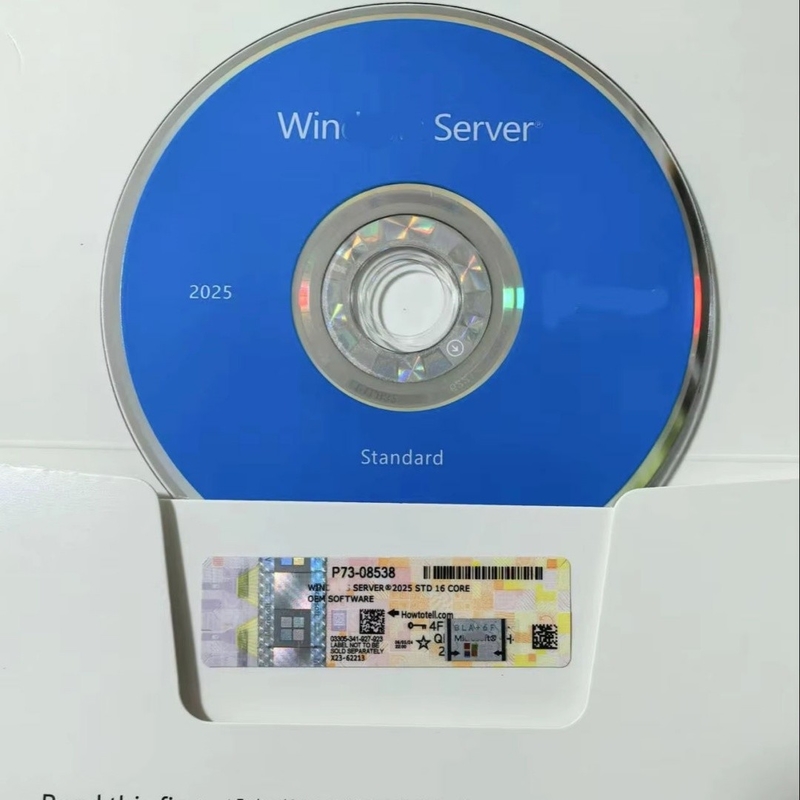 Microsoft Windows Server 2025 Standard X86-64 Architektur und Windows Defender Antivirus für eine verbesserte Effizienz