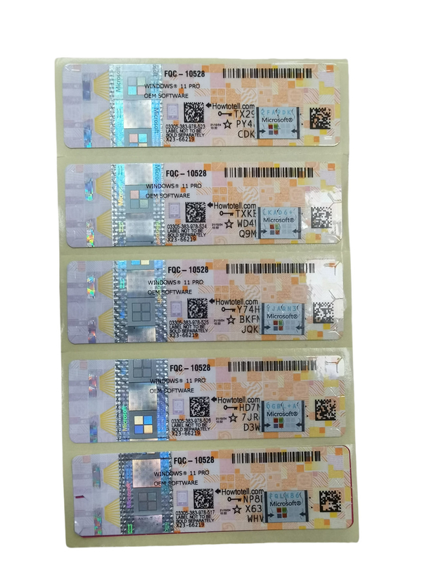 Mehrsprachige Unterstützung Microsoft Windows 11 Professional Mindestens 64 GB Speicherplatz Kompatibel mit Windows