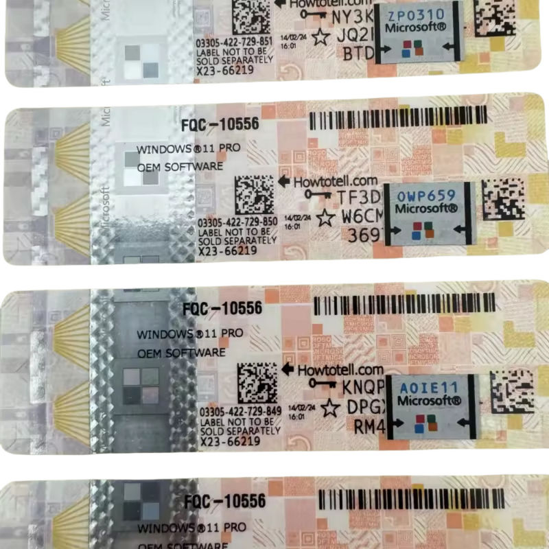 Kommerzielle Software Win 11 Pro Key UEFI Secure Boot Fähige Lizenz Lizenzverwaltung für Unternehmensnetzwerke