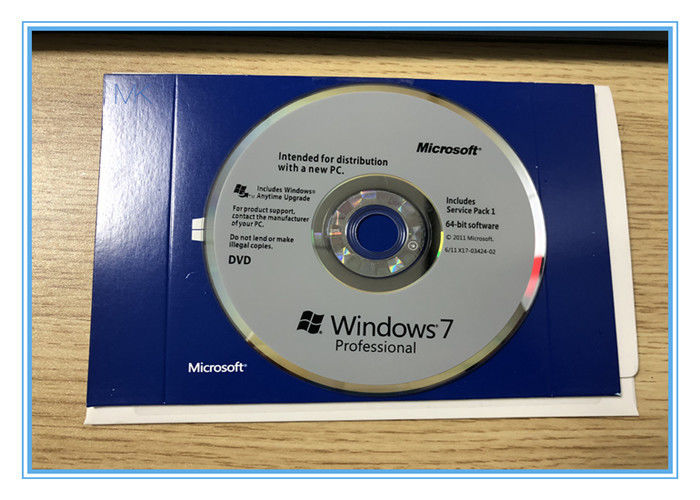 Verbesserung Englisch-Microsoft Windowss 7 Bit SP1s 64 Soem 1PK DSP OEI DVD online