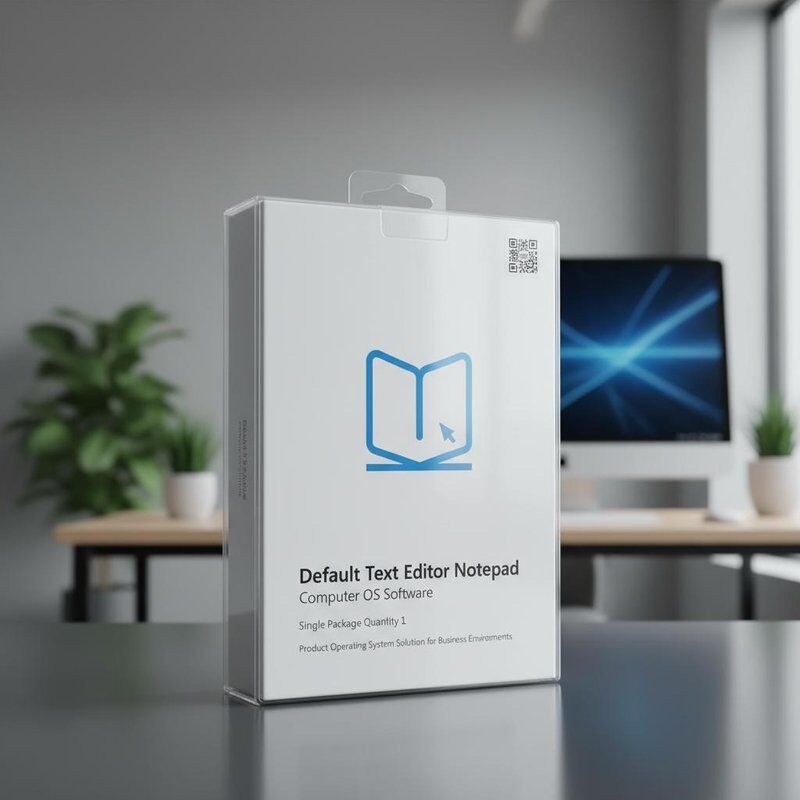 Standard-Texteditor Notepad Computer-Betriebssystem-Software Einzelpaket Menge 1 Produkt Betriebssystemlösung für Geschäftsumgebungen