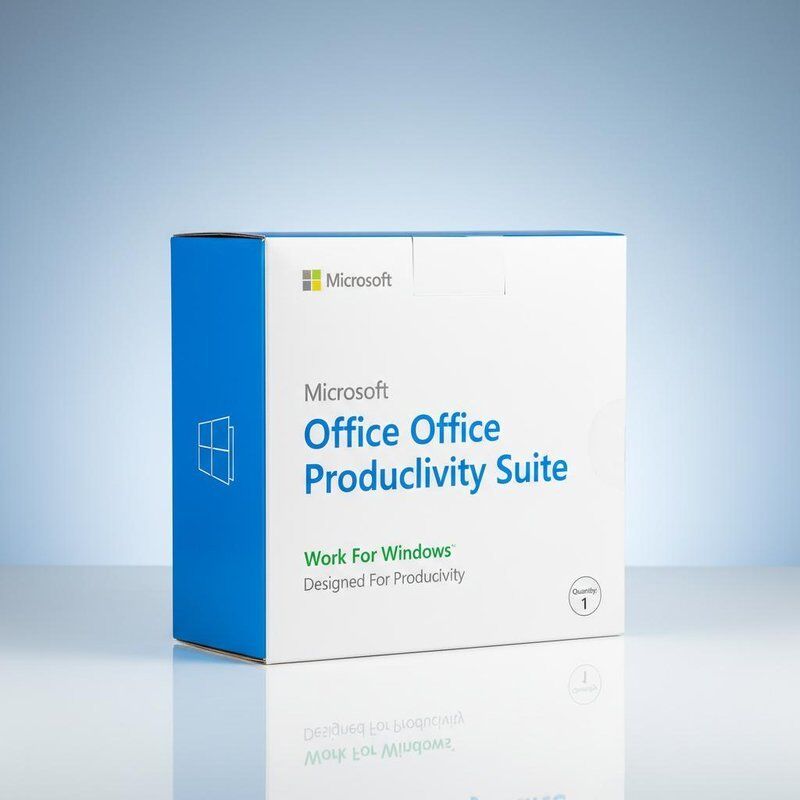 Office-Software-Suiten Microsoft Windows-Softwarepaket Menge 1 Produktarbeit für Windows für die Produktivität
