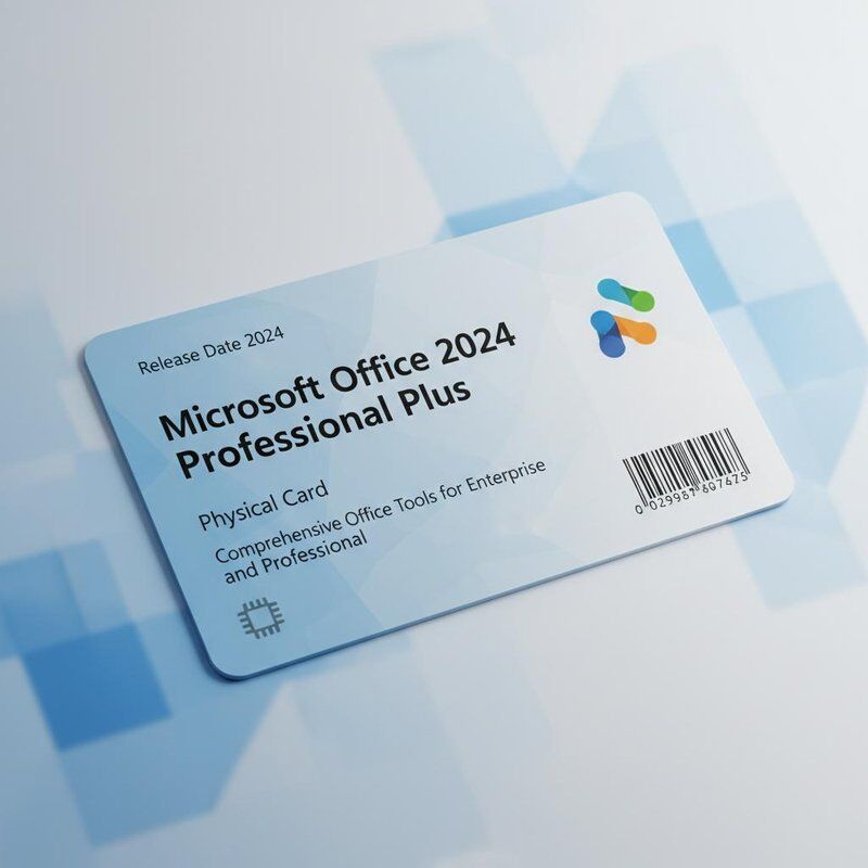Veröffentlichungsdatum 2024 Microsoft Office 2024 Professional Plus Physische Karte Umfassende Bürotools für Unternehmen und Fachleute
