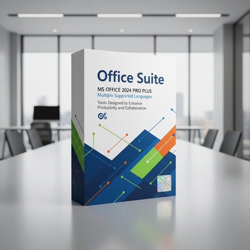 Office Suite MS Office 2024 Pro Plus Mehrere unterstützte Sprachen Tools zur Steigerung der Produktivität und Zusammenarbeit