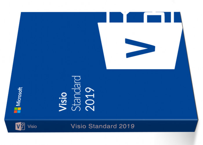 Standard-Produktschlüssel 2019 Medialess Microsoft Visio für Windows 10 1 PC